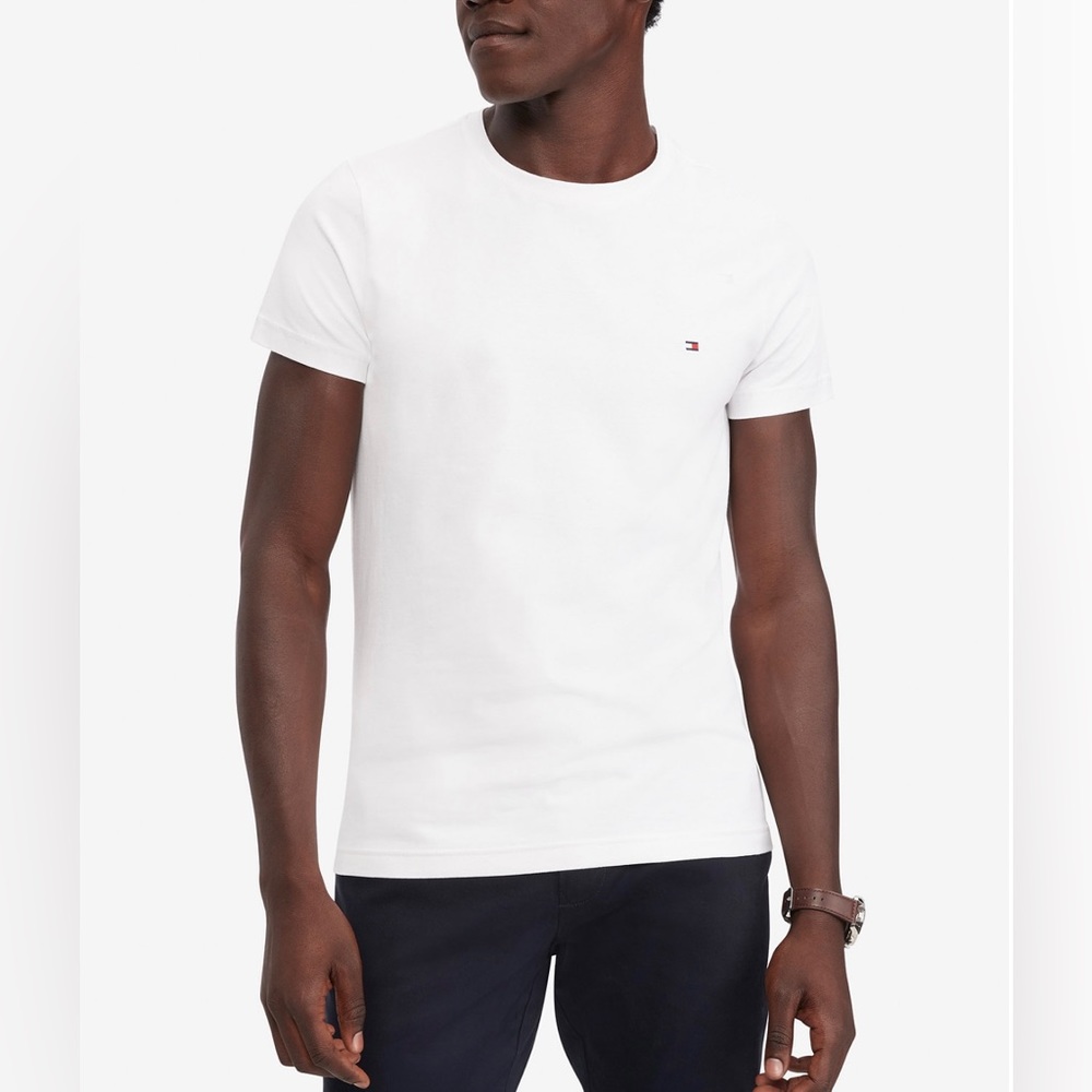 Tommy Hilfiger
Men's Stretch Slim-Fit Organic
Cotton T-Shirt